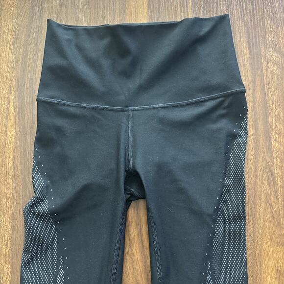 Size 4 Lululemon Mapped Out High Rise Tight 28" Black Florid Flash - Picture 4 of 8